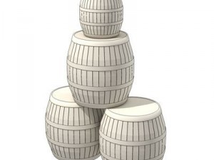 barrels Model 3D