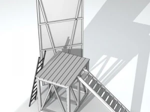 theater elements 3D Model