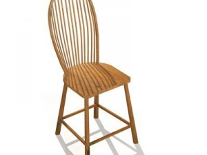 table and chairs 3D Model