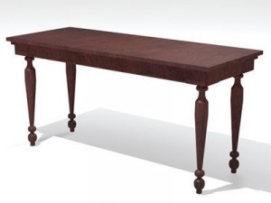 table and chairs 3D Model