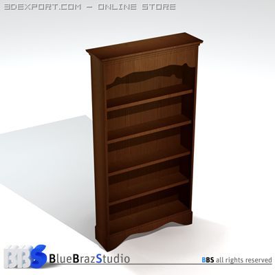 library 3D Model .c4d .max .obj .3ds .fbx .stl .blend 
