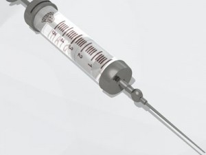 syringe Model 3D