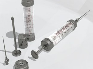 syringe Model 3D