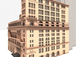 carnegie hall 3D 모델
