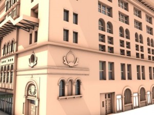 carnegie hall 3D 모델