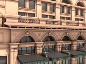 carnegie hall 3D 모델