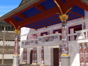 globe theatre 3D Model
