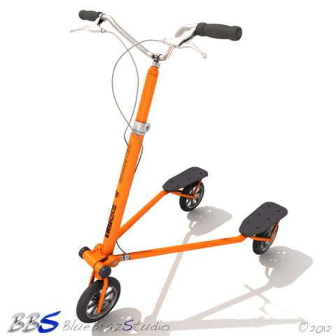 trikke Model 3D .c4d .max .obj .3ds .fbx .stl .blend