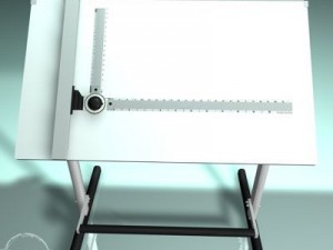 drafting table 3D Model