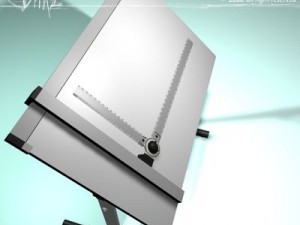drafting table 3D Model