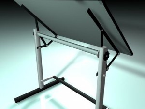 drafting table 3D Model