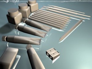 artist tools Model 3D