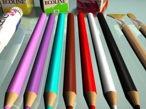 artist tools Model 3D