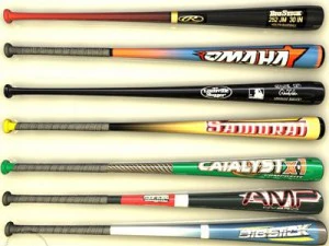 baseball bats collection 3D Model