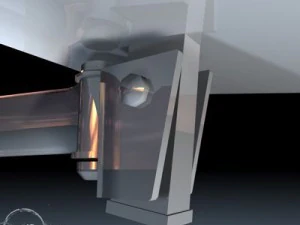 tv support 3D Model
