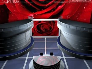 televisore 2 Modello 3D