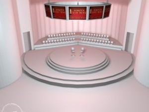 set tv 3Dモデル