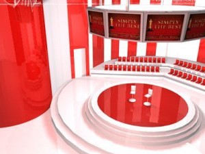 set tv 3Dモデル
