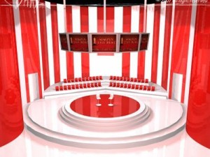set tv 3Dモデル