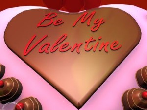valentine cake Modelo 3D