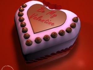 valentine cake Modelo 3D