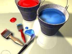 paint tools Model 3D