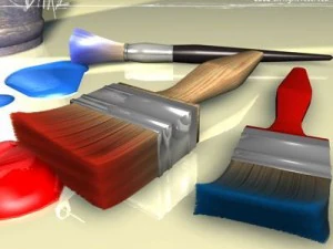 paint tools 3D Model