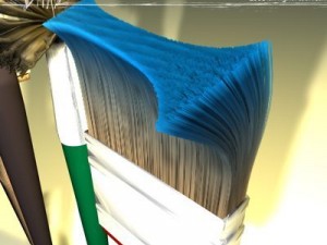 paint brushes 3D Model