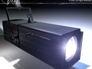 stage light   profile 3D Model