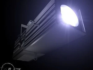 stage light   profile 3D Model