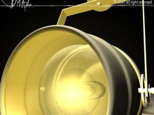 stage light_5 3D Model
