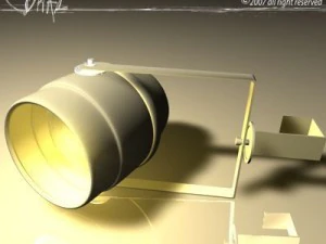 stage light 5 3D Model