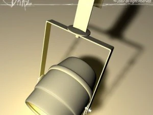 stage light 5 3D Model