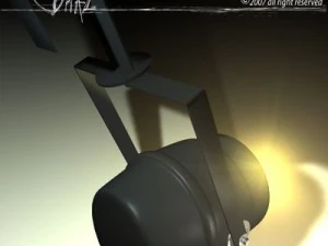 stage light 5 3D Model