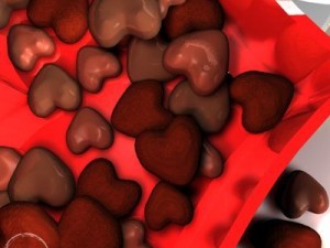 chocolates box 3D 모델