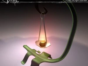 lizard candle 3D Model