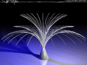fiber optics 3D 模型