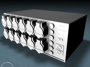 dimmer Modelo 3D