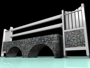 stone jump 3D Model