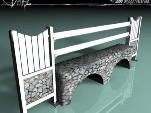 stone jump 3D Model