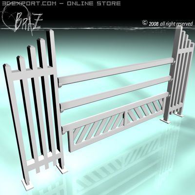white jump 3D Model .c4d .max .obj .3ds .fbx .stl .blend 