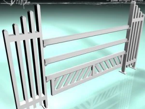 ホワイトジャンプ 3Dモデル