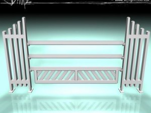 white jump 3D Model