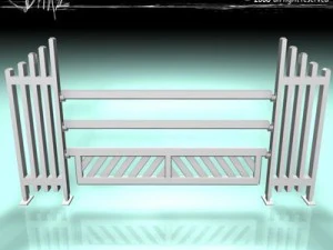 ホワイトジャンプ 3Dモデル