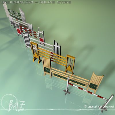 wood jumps 3Dモデル .c4d .max .obj .3ds .fbx .stl .blend 