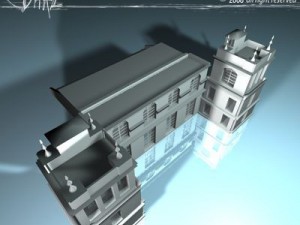arenas tribune 3D Model