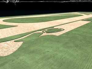 racetrack 3D Model