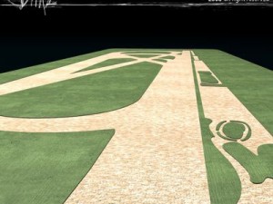 racetrack Model 3D