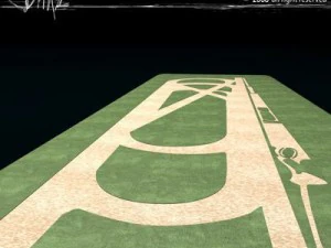racetrack 3D Model