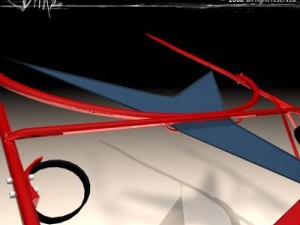 racing sulky Modelo 3D